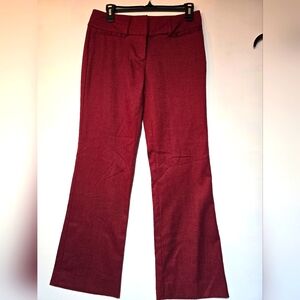 NYC Classic Women's Pants. Burgandy. Size 0